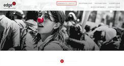 Desktop Screenshot of edgecommunication.be
